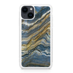 Blue Wave Marble iPhone 14 / 14 Plus Case