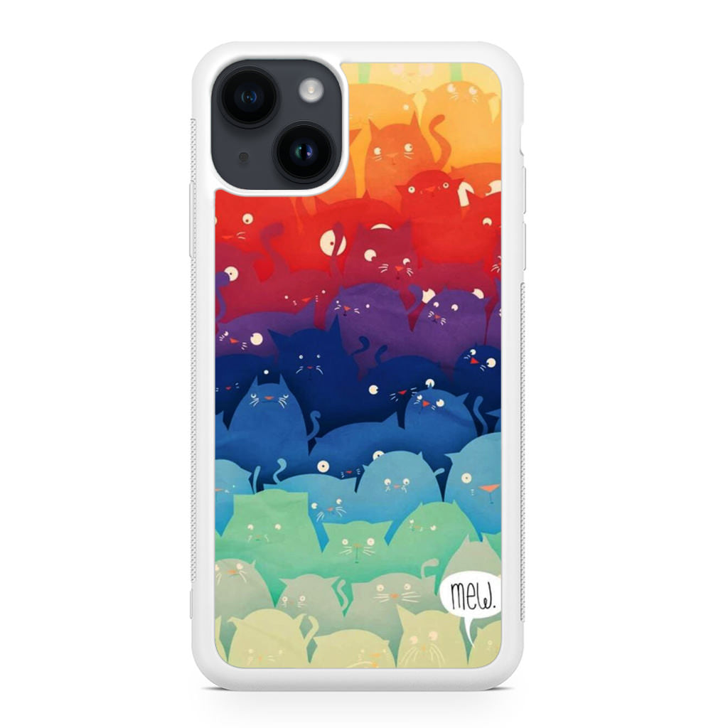 Cats Everywhere iPhone 14 / 14 Plus Case