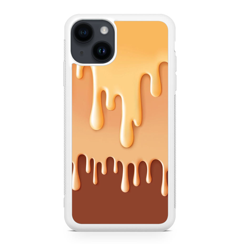 Cheese & Butter Dripping iPhone 14 / 14 Plus Case