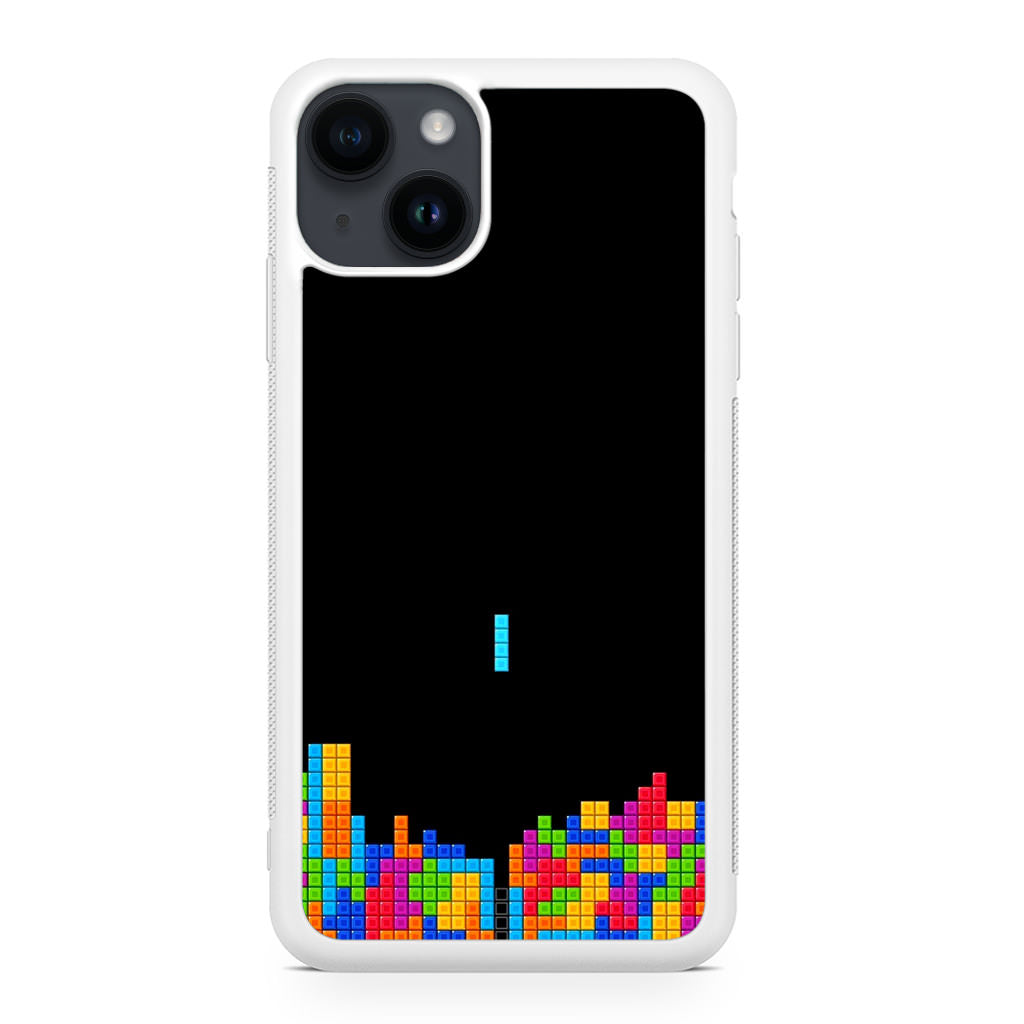 Classic Video Game Tetris iPhone 14 / 14 Plus Case