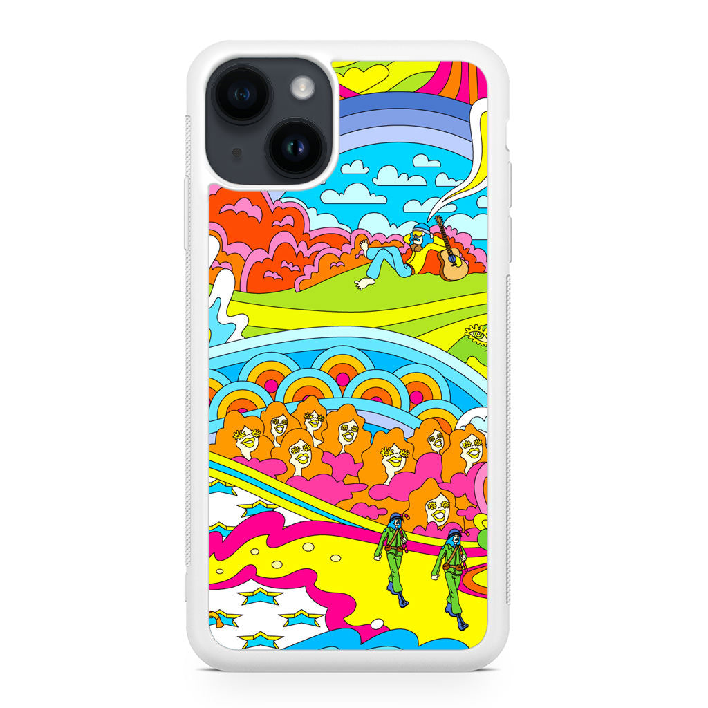 Colorful Doodle iPhone 14 / 14 Plus Case