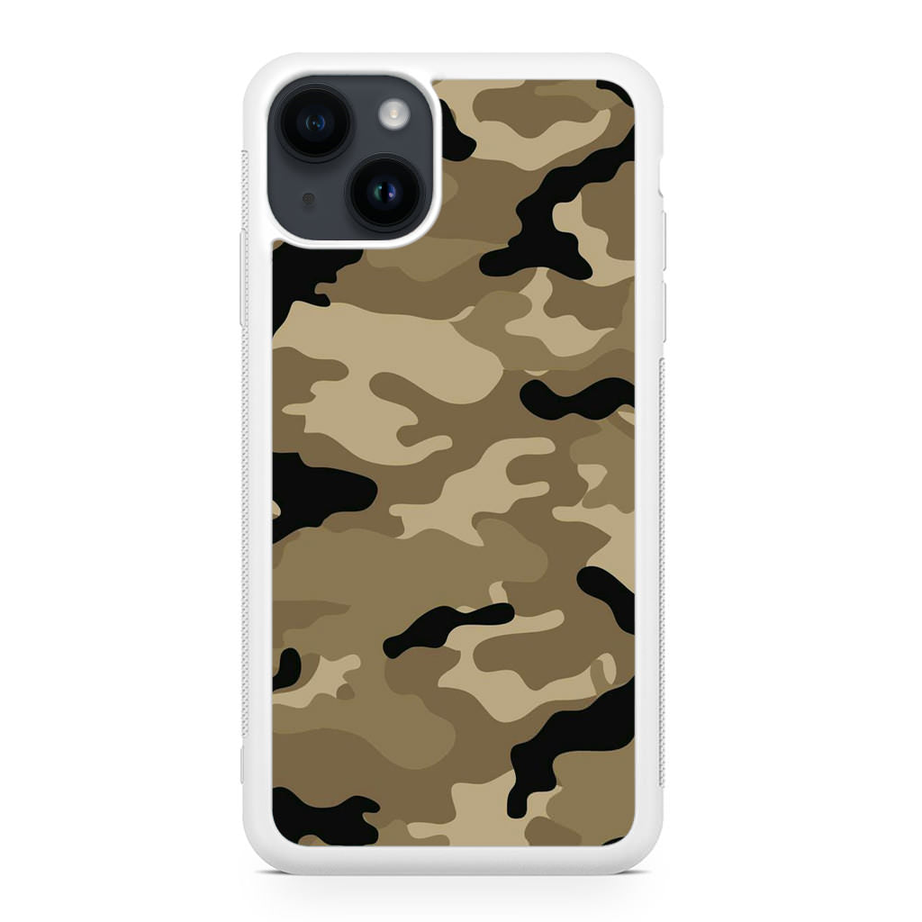 Desert Military Camo iPhone 14 / 14 Plus Case