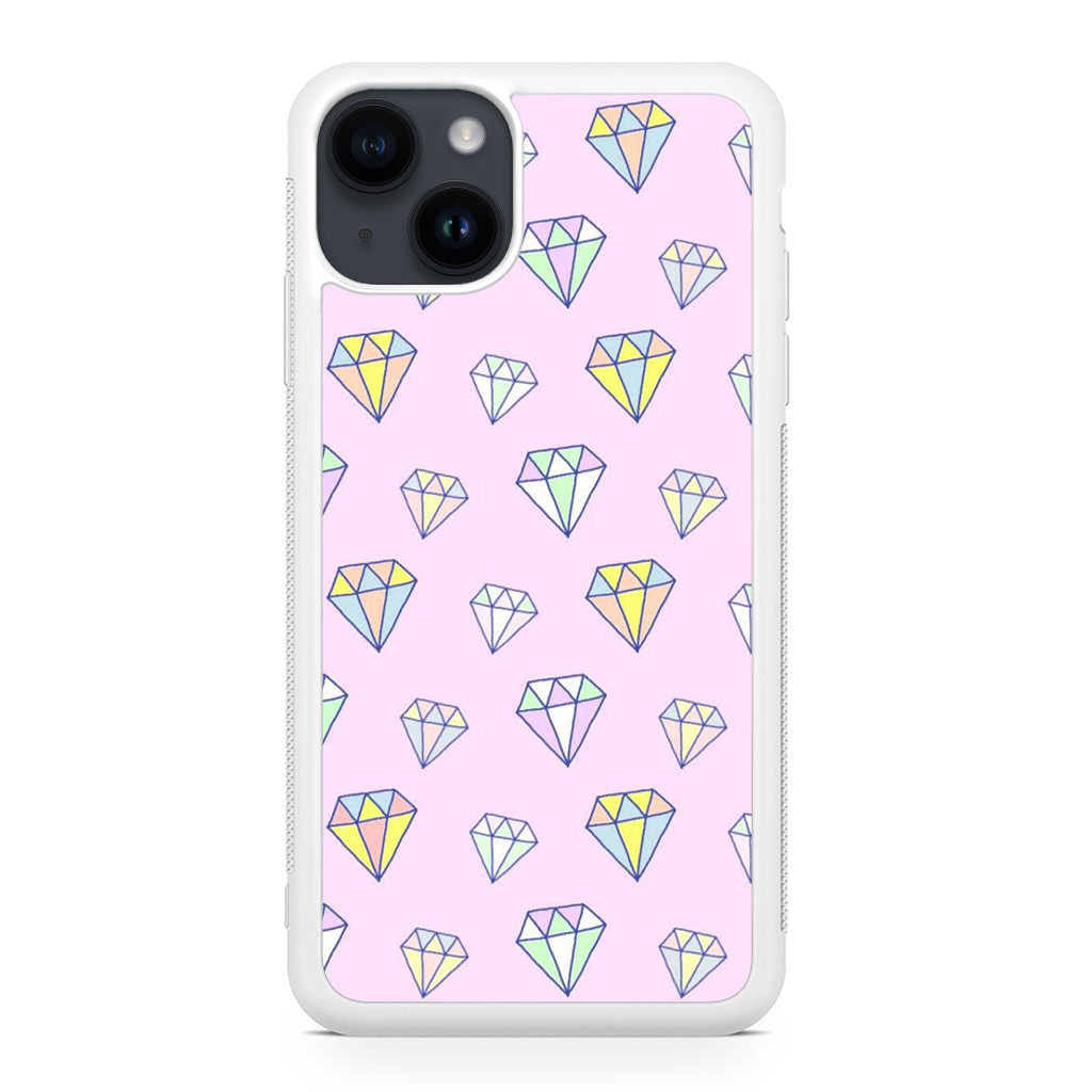 Diamonds Pattern iPhone 14 / 14 Plus Case