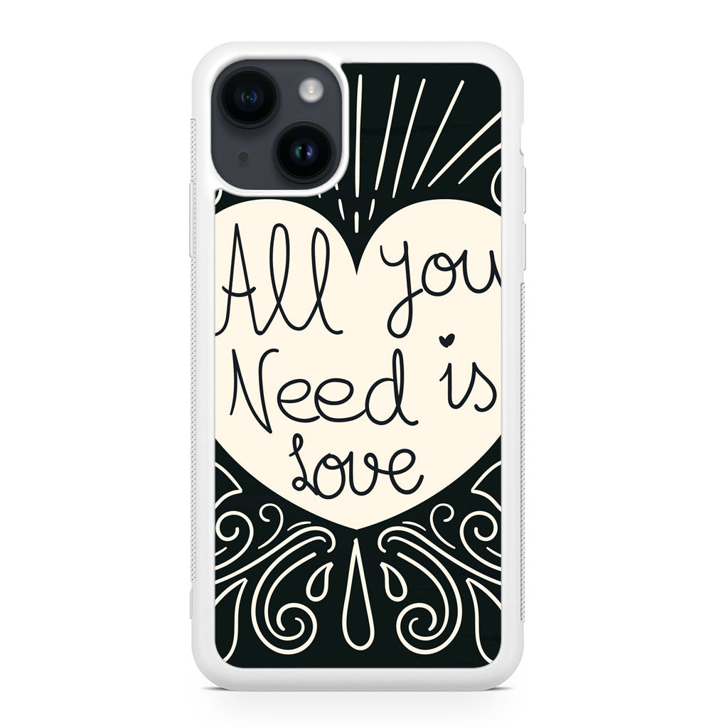 Drawn Love iPhone 14 / 14 Plus Case