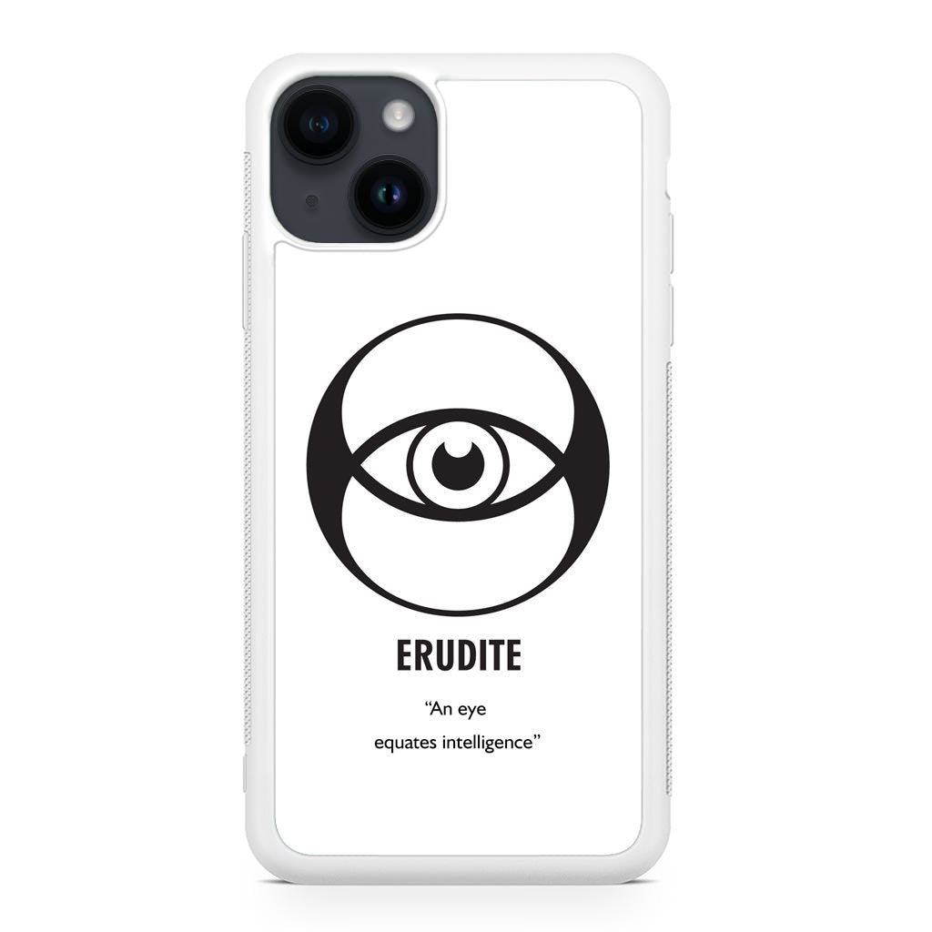 Erudite Divergent Faction iPhone 14 / 14 Plus Case