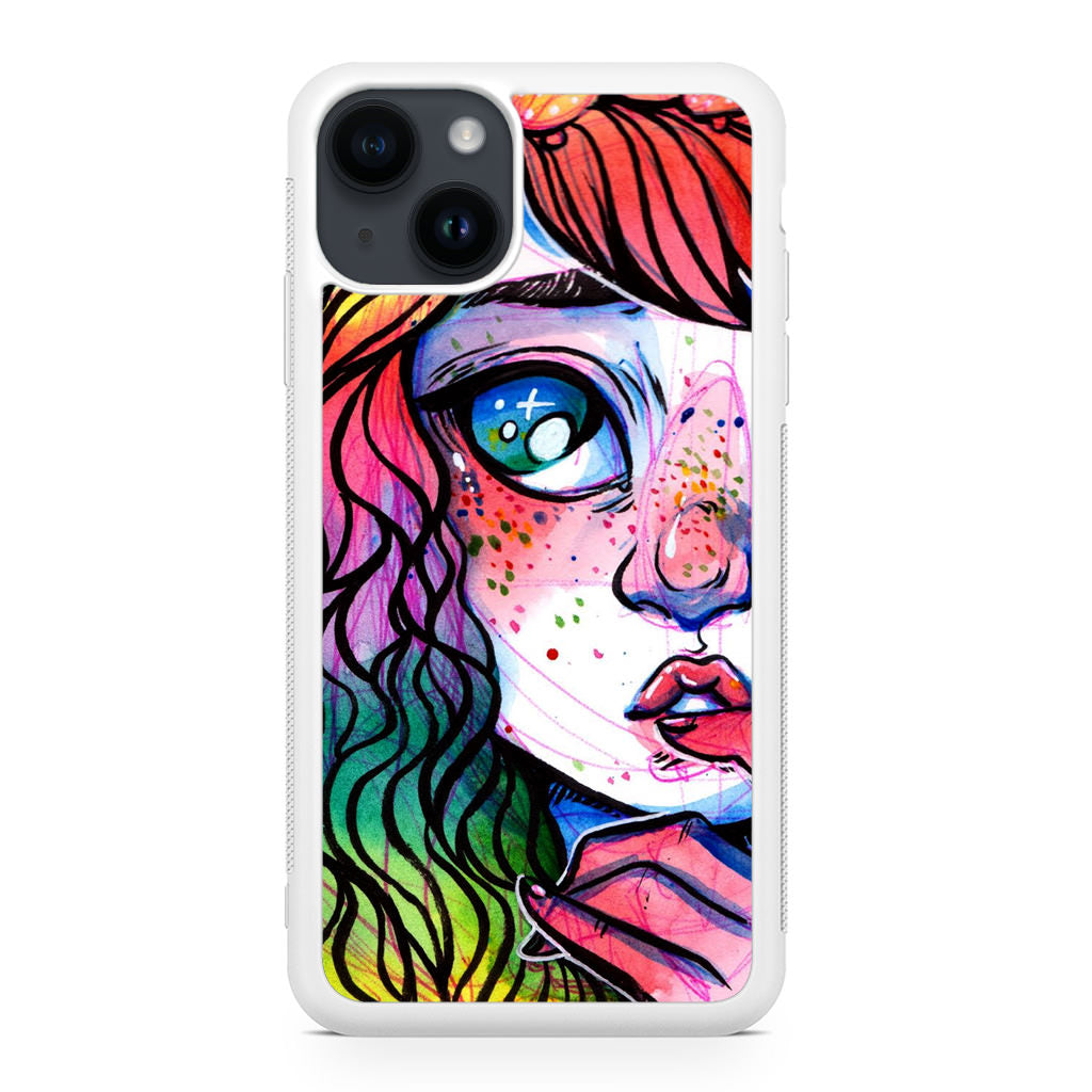 Eyes And Braids iPhone 14 / 14 Plus Case