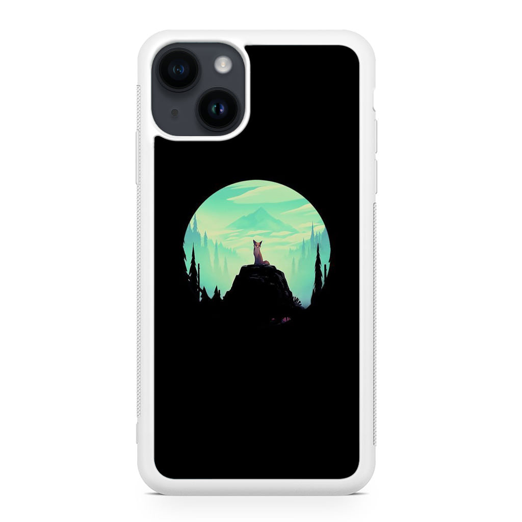 Fox on the Rock iPhone 14 / 14 Plus Case