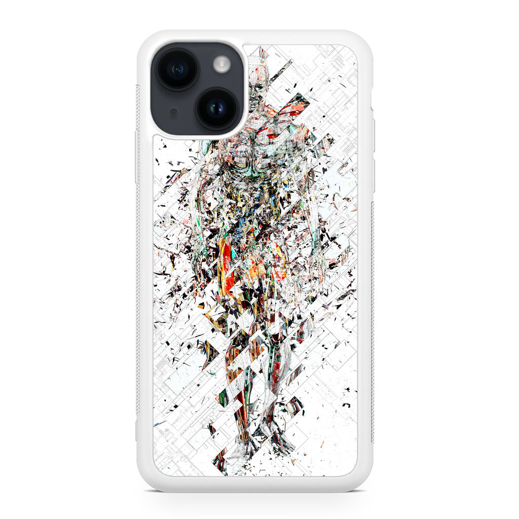 Fragmantacia Art Human Abstract iPhone 14 / 14 Plus Case