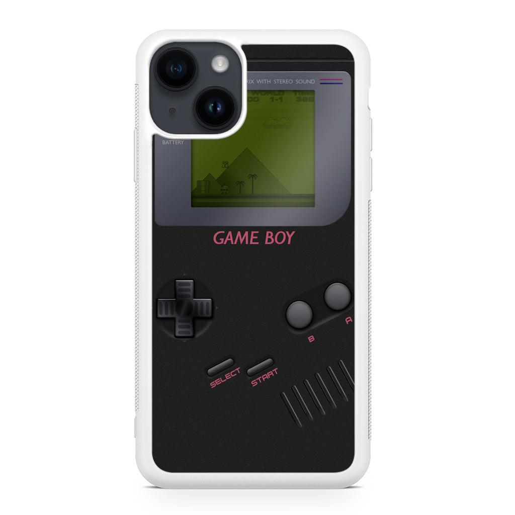 Game Boy Black Model iPhone 14 / 14 Plus Case