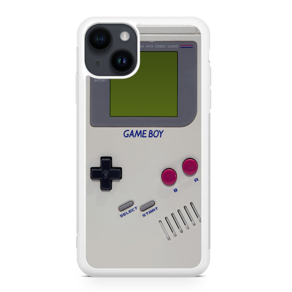 Game Boy Grey Model iPhone 14 / 14 Plus Case