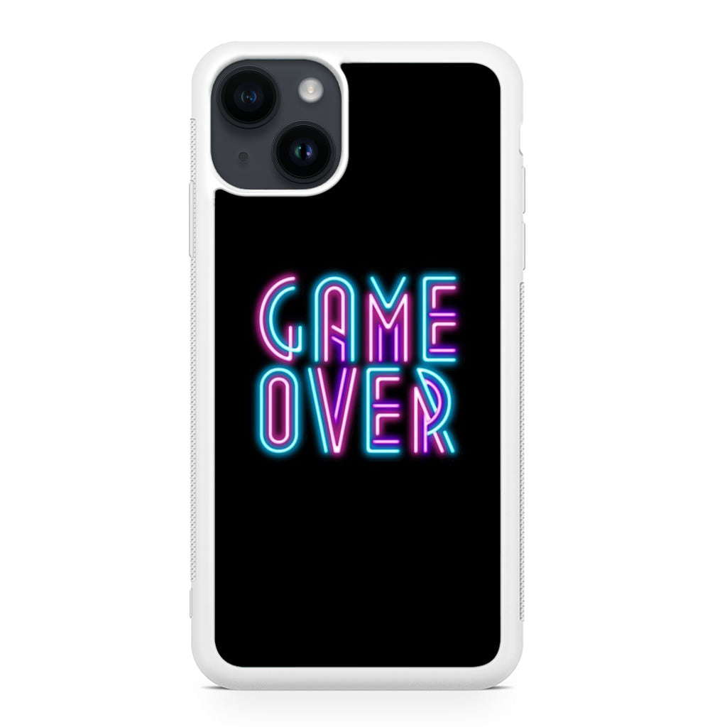 Game Over Neon iPhone 14 / 14 Plus Case