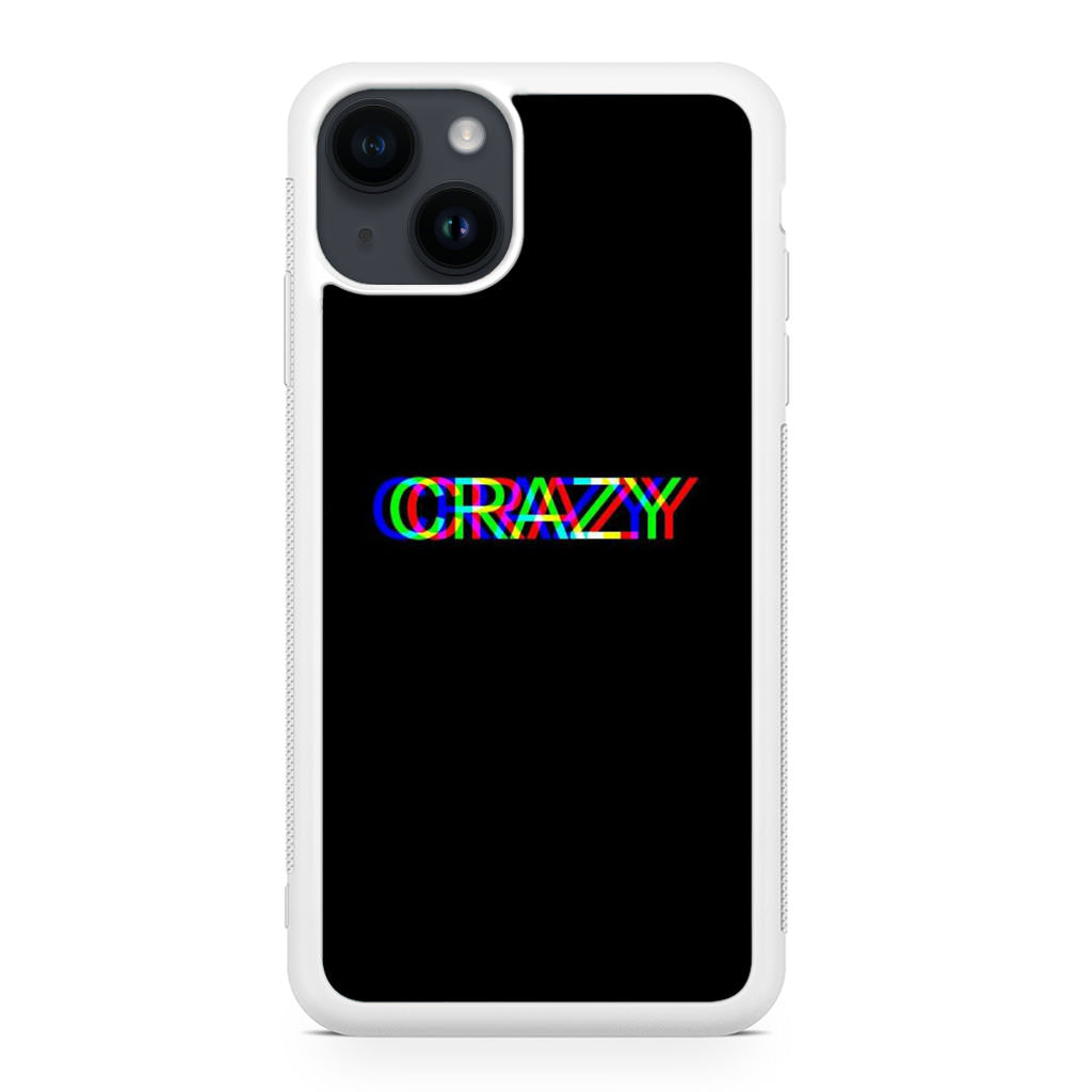 Glitch Crazy iPhone 14 / 14 Plus Case