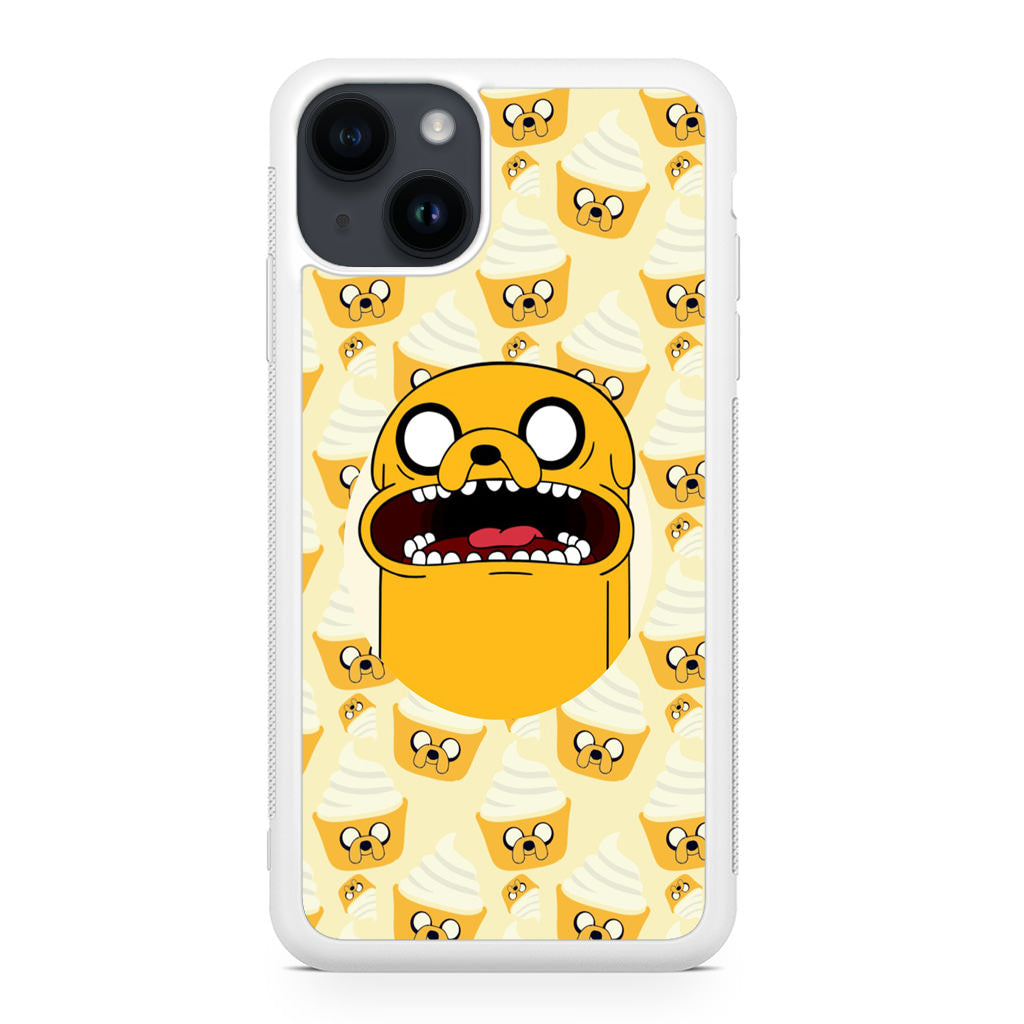 Hora de Advantura Cups Pattern iPhone 14 / 14 Plus Case