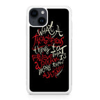 John Green Quotes More Than A Person iPhone 14 / 14 Plus Case