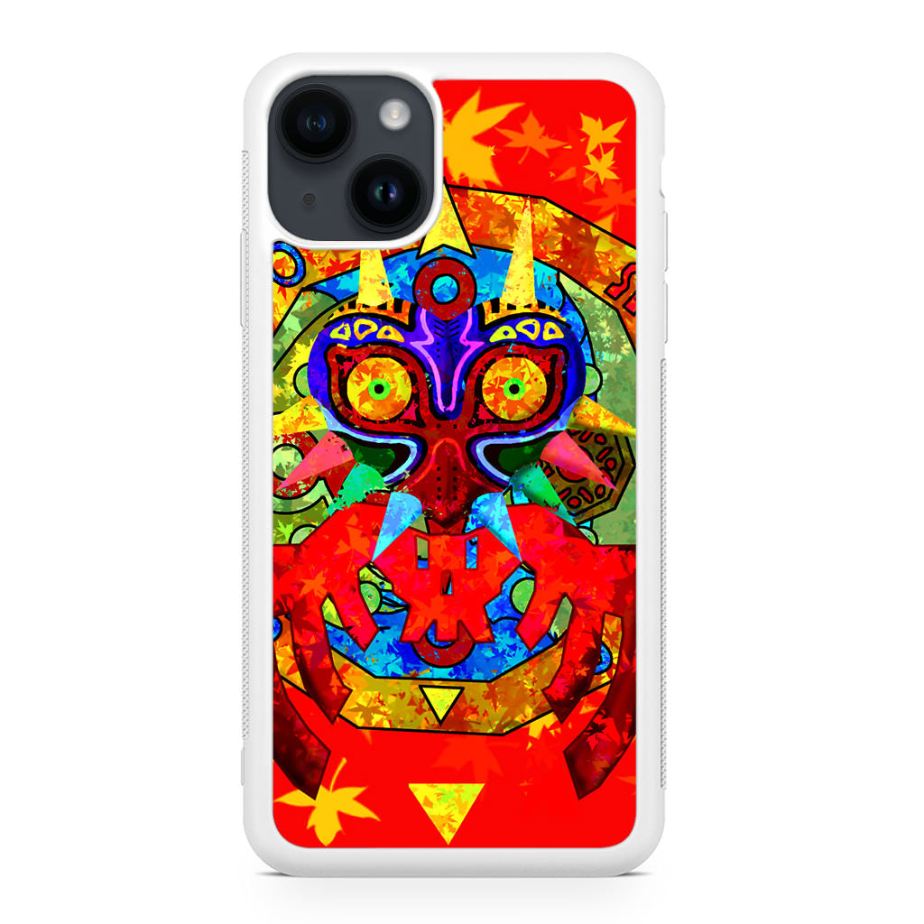 Majora Mask Fall iPhone 14 / 14 Plus Case