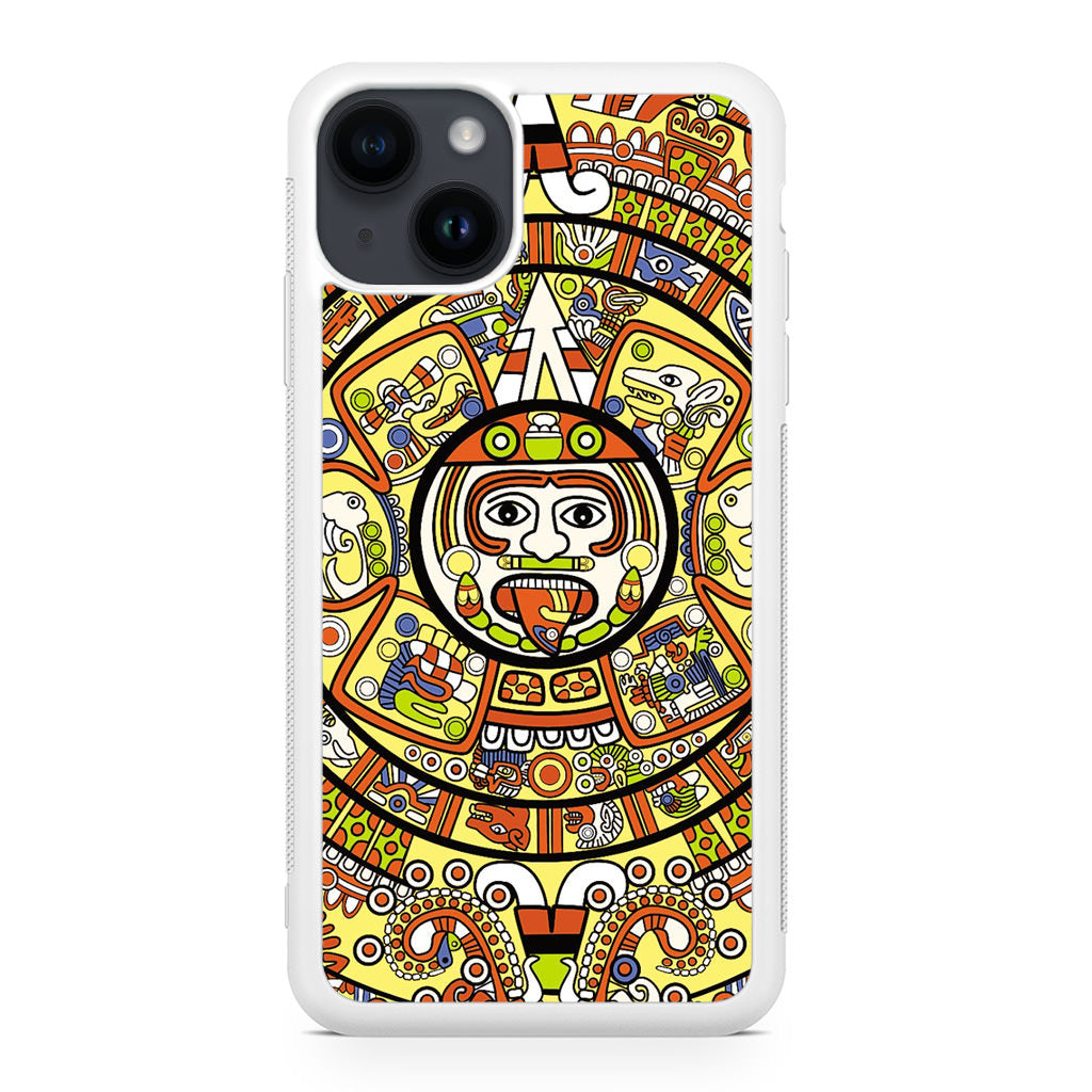 Mayan Calendar iPhone 14 / 14 Plus Case