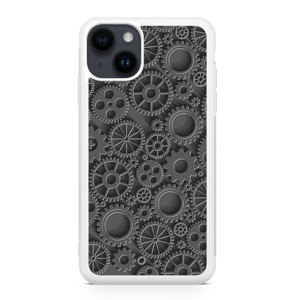 Mechanical Gears iPhone 14 / 14 Plus Case