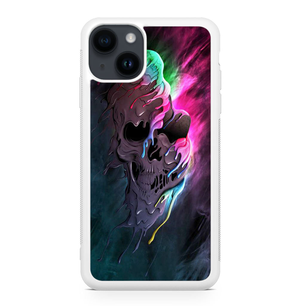 Melted Skull iPhone 14 / 14 Plus Case