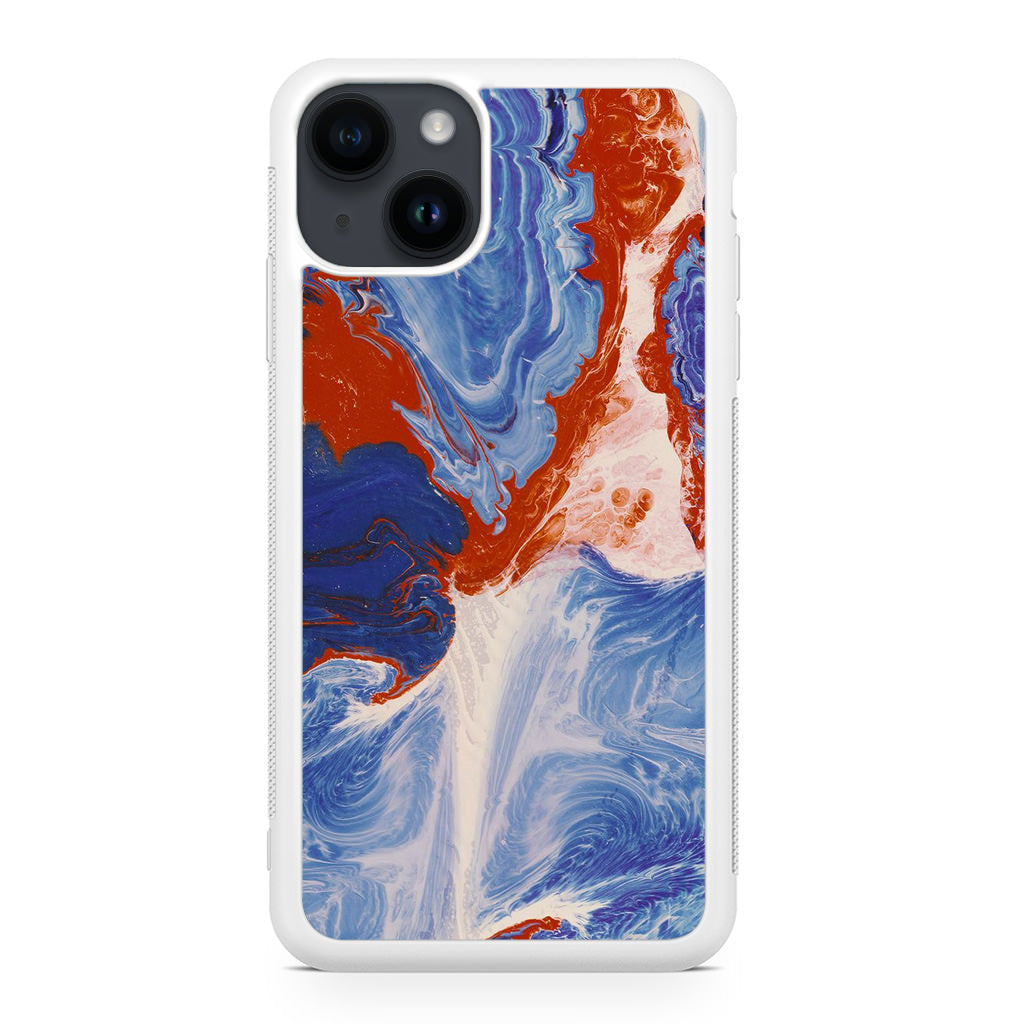 Mixed Paint Art iPhone 14 / 14 Plus Case