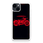 Motorcycle Red Art iPhone 14 / 14 Plus Case