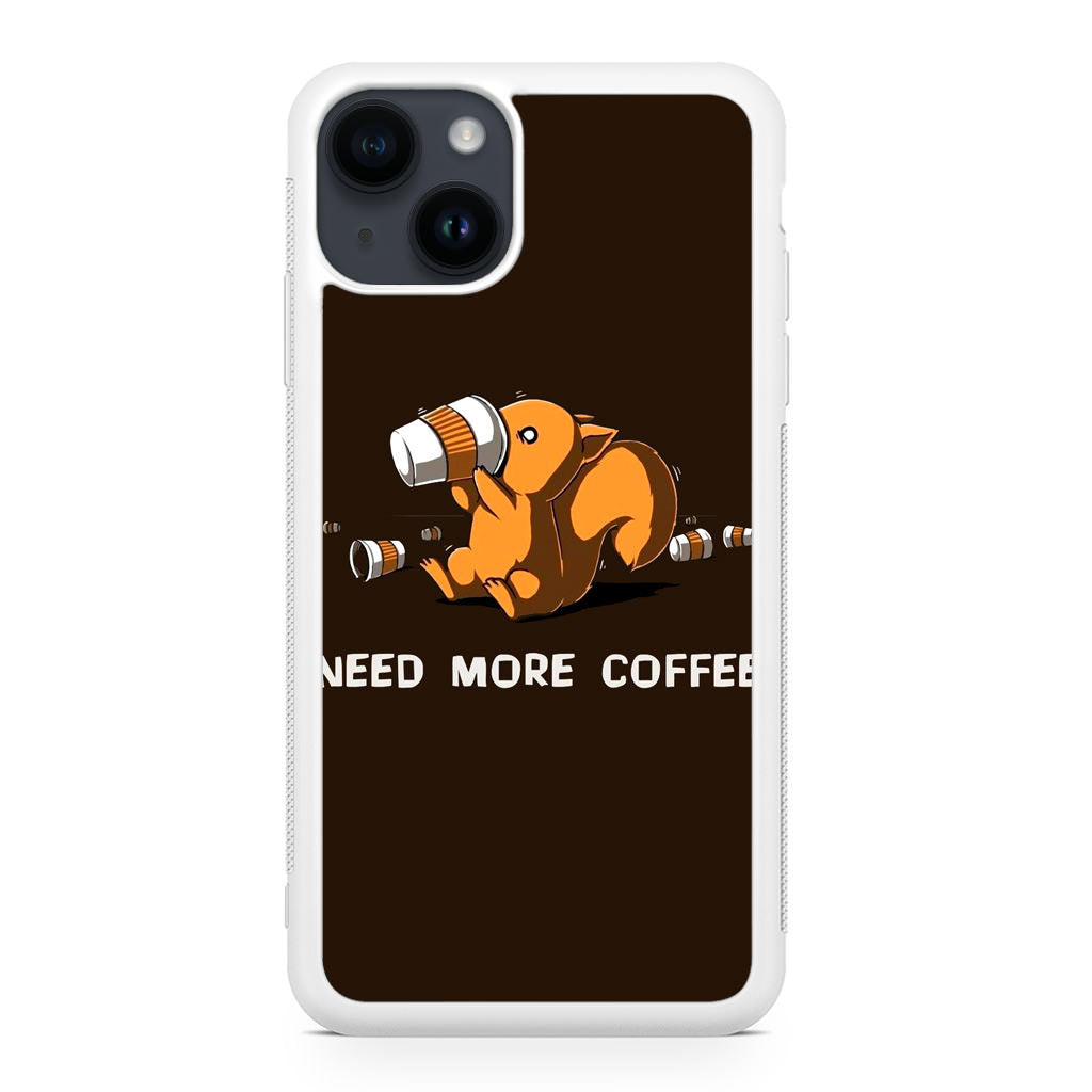 Need More Coffee Programmer Story iPhone 14 / 14 Plus Case