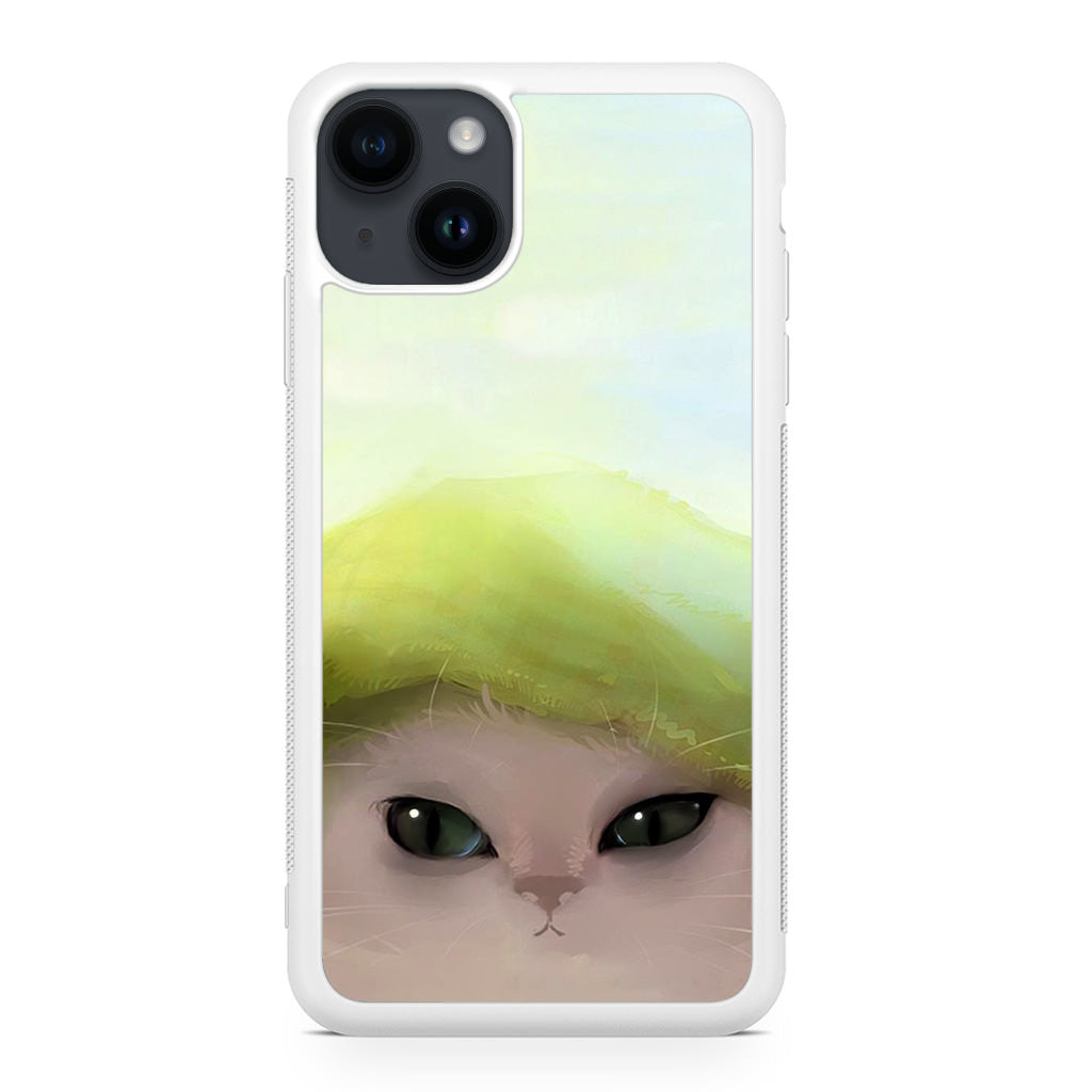 Noble Lazy Smart Kitten iPhone 14 / 14 Plus Case