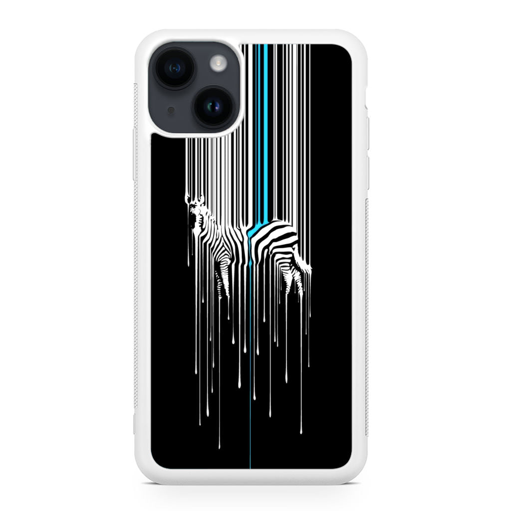 Painting Zebra iPhone 14 / 14 Plus Case