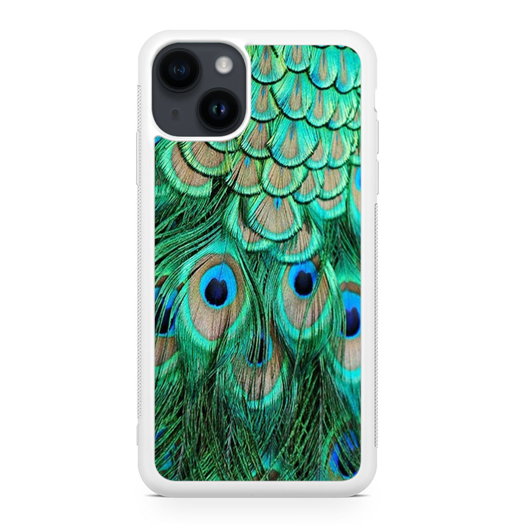 Peacock Feather iPhone 14 / 14 Plus Case