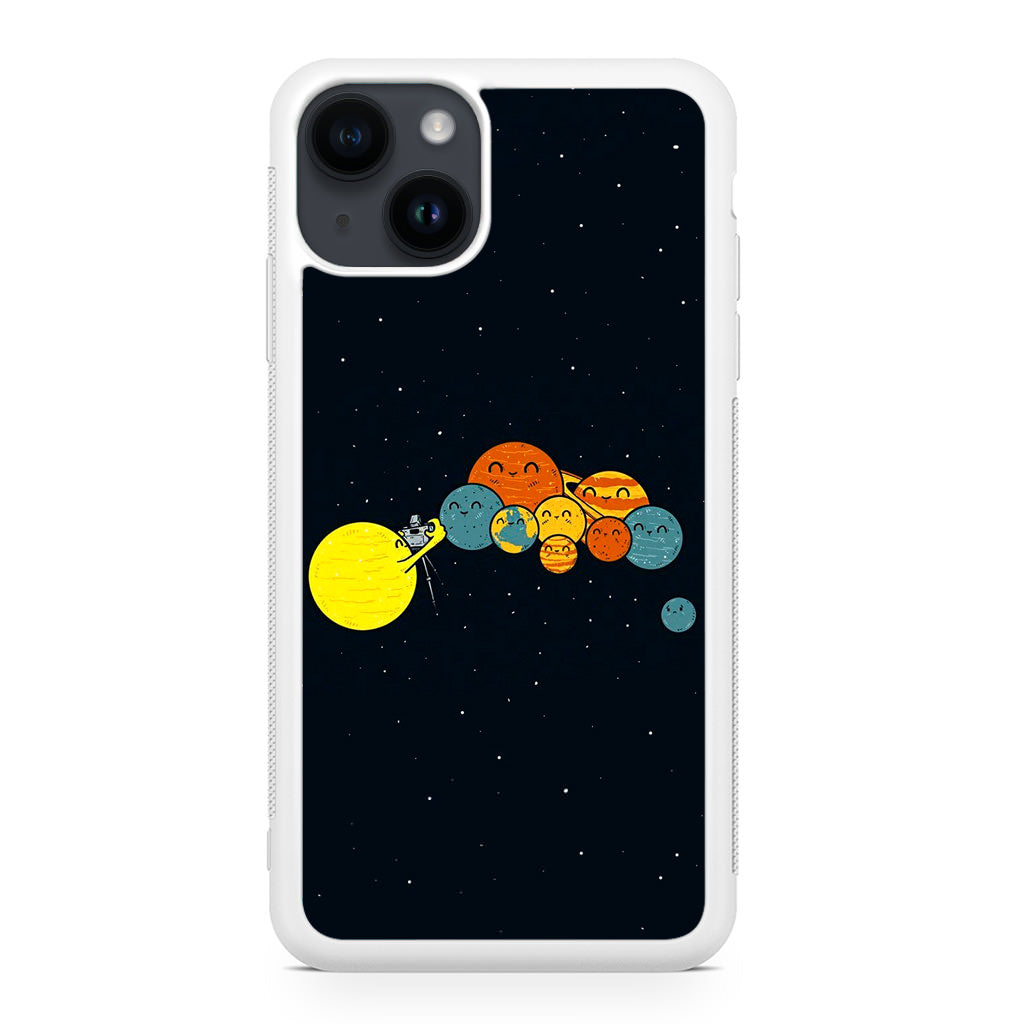 Planet Cute Illustration iPhone 14 / 14 Plus Case