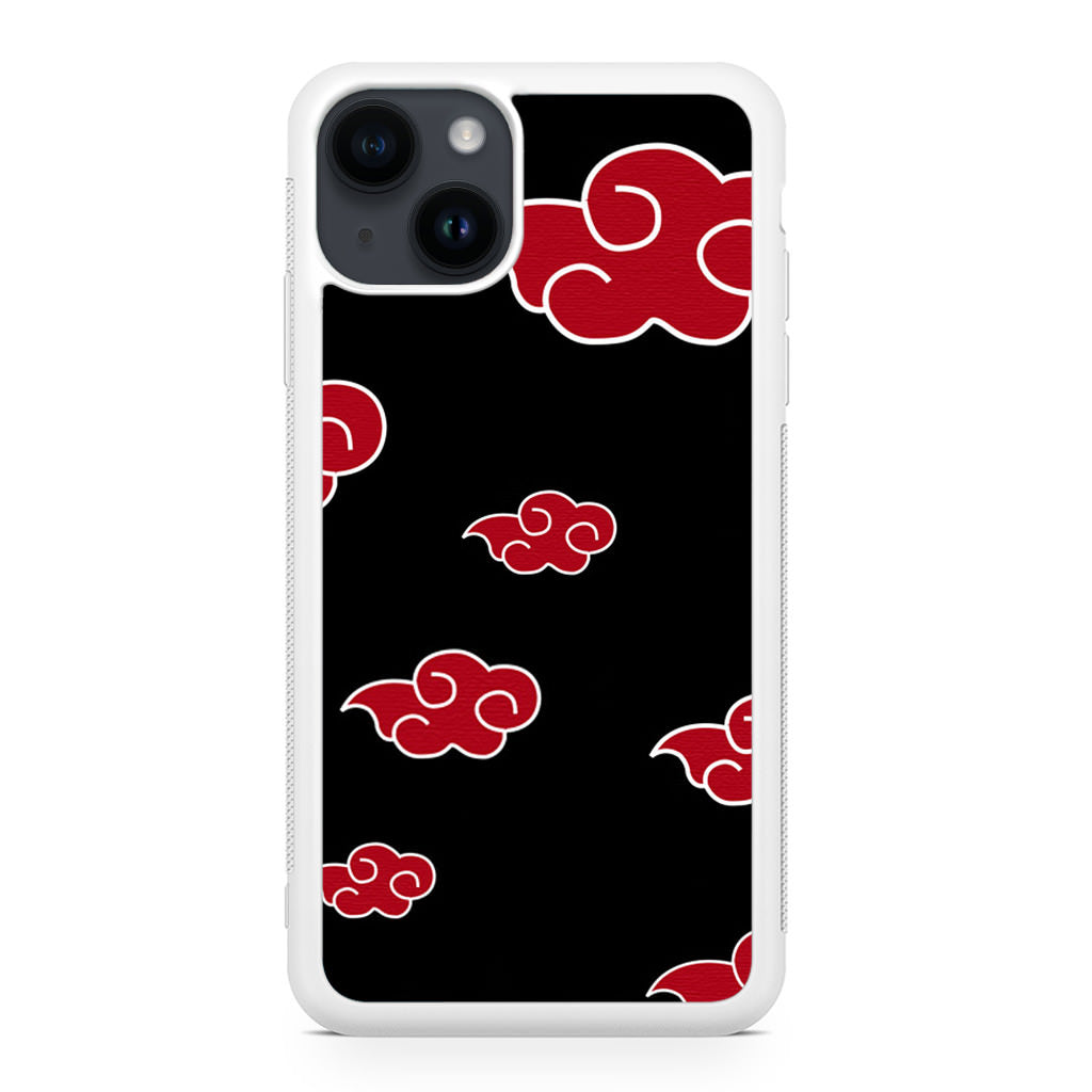 Red Clouds Akatsuki iPhone 15 / 15 Plus Case