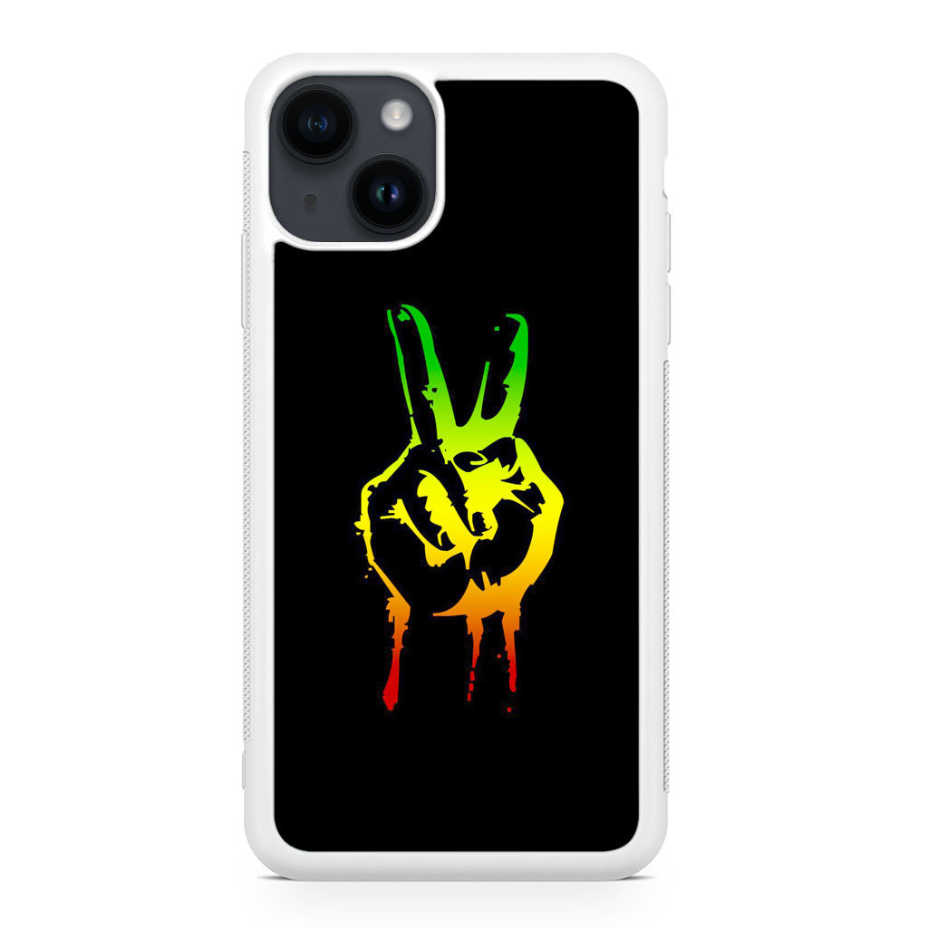 Reggae Peace iPhone 14 / 14 Plus Case