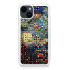 Starry Night Tiles iPhone 14 / 14 Plus Case