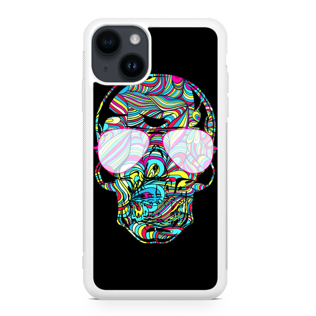 Stylish Skull iPhone 14 / 14 Plus Case