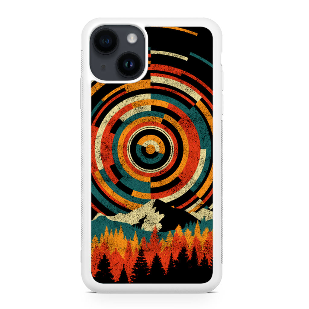 The Geometry Of Sunrise iPhone 14 / 14 Plus Case