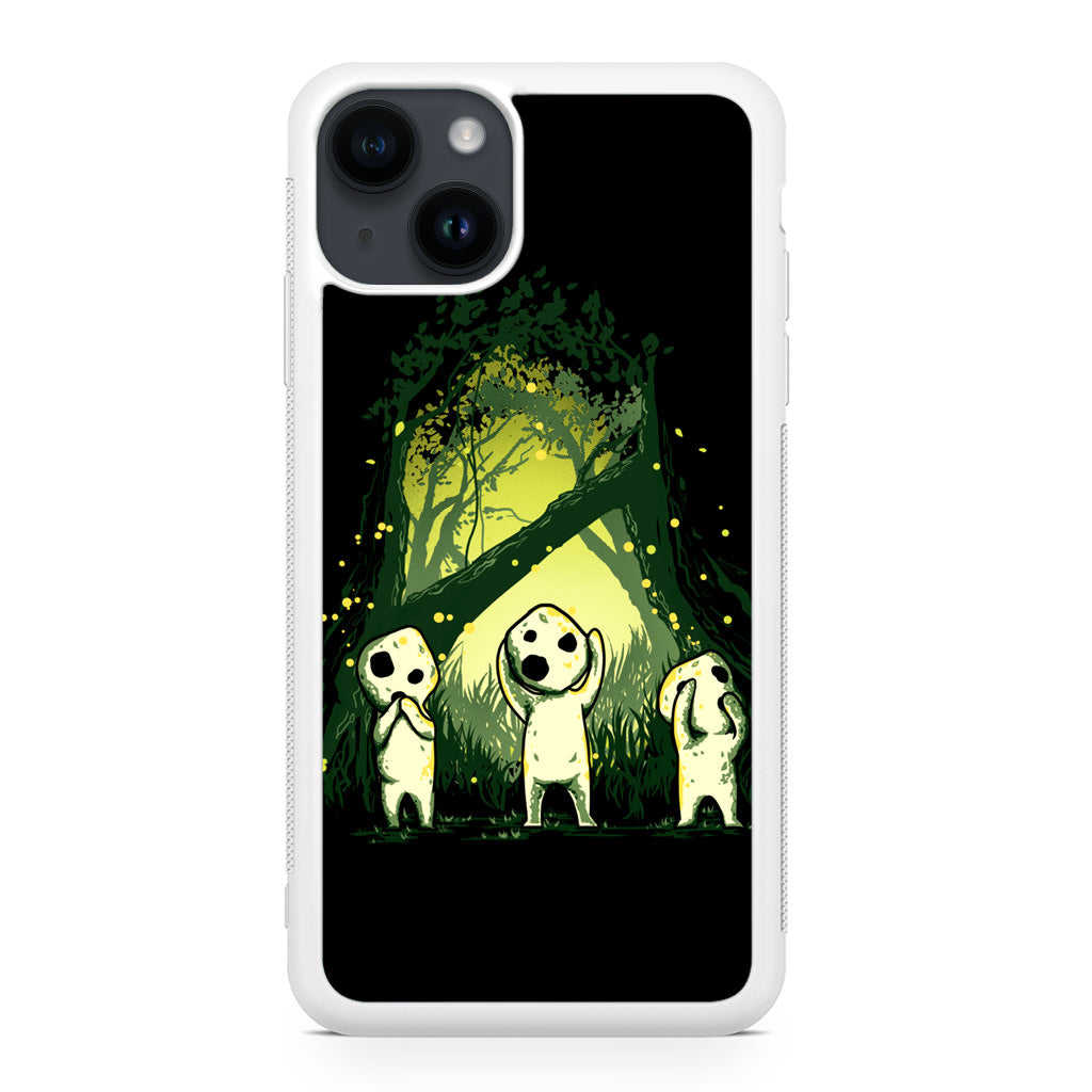 Three Wise Of Kodama iPhone 14 / 14 Plus Case