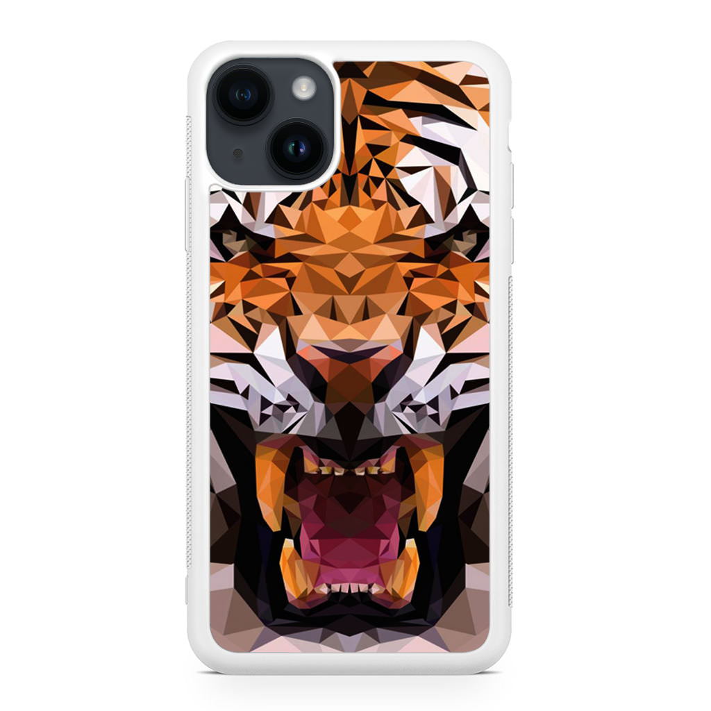 Tiger Polygon iPhone 14 / 14 Plus Case