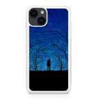 Trees People Shadow iPhone 14 / 14 Plus Case