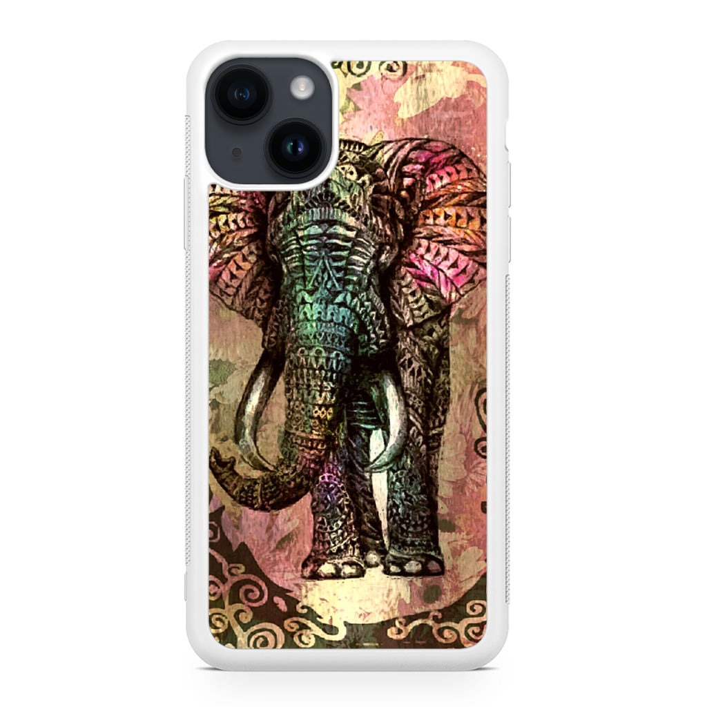 Tribal Elephant iPhone 14 / 14 Plus Case