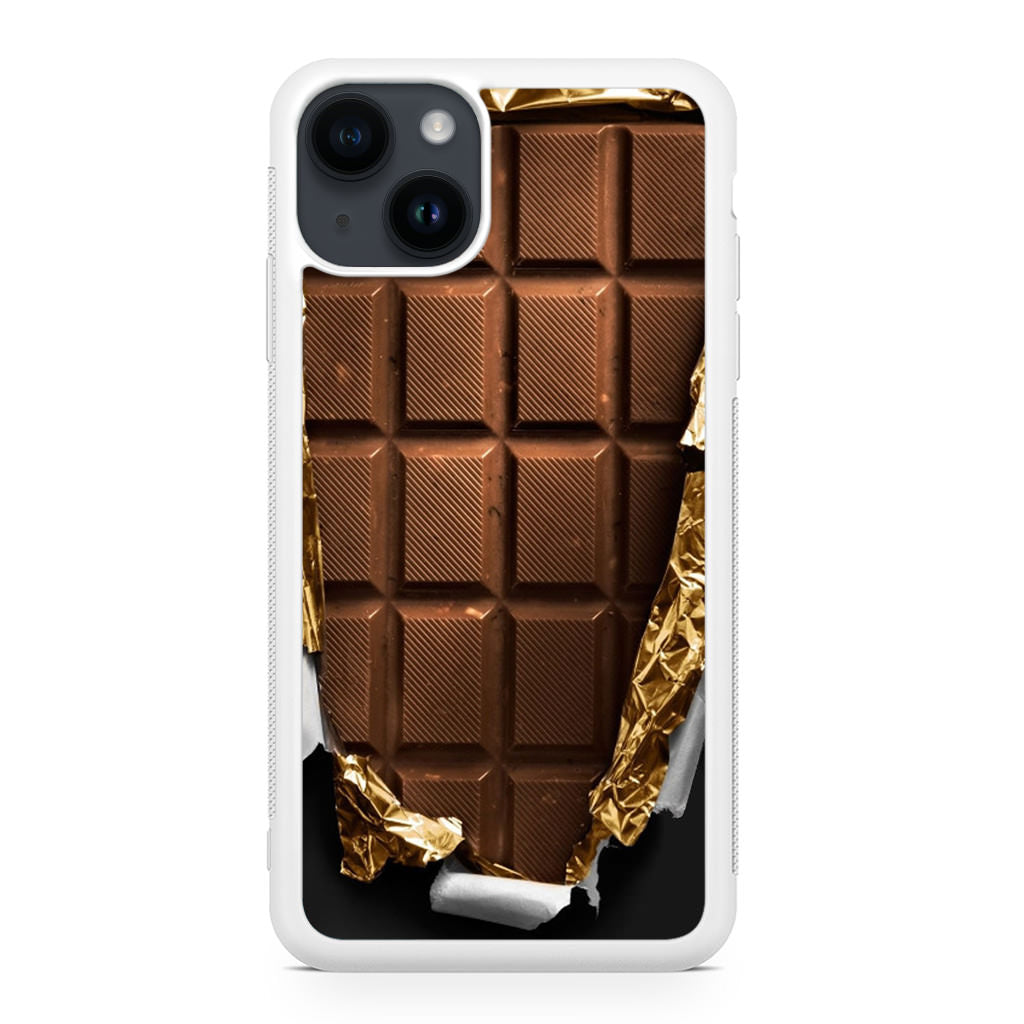 Unwrapped Chocolate Bar iPhone 14 / 14 Plus Case