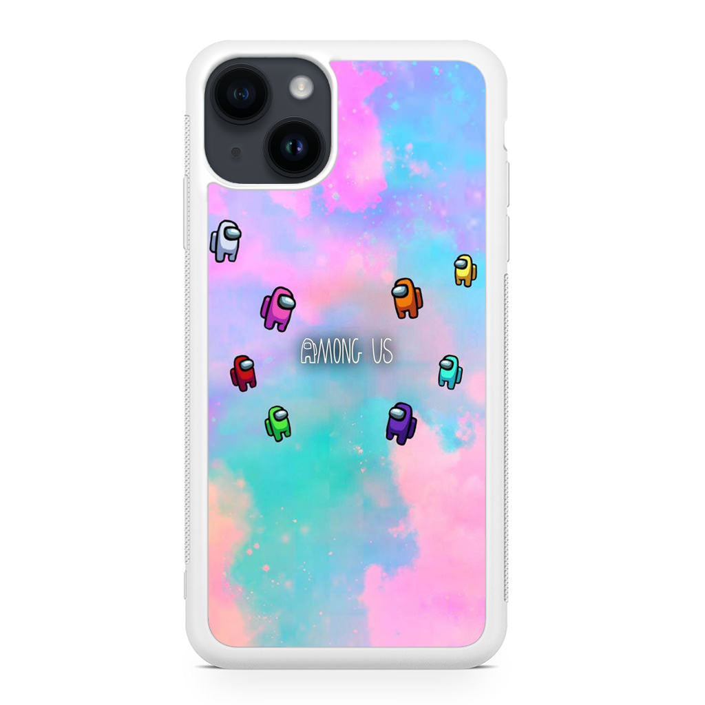 Among Us Colorful iPhone 14 / 14 Plus Case