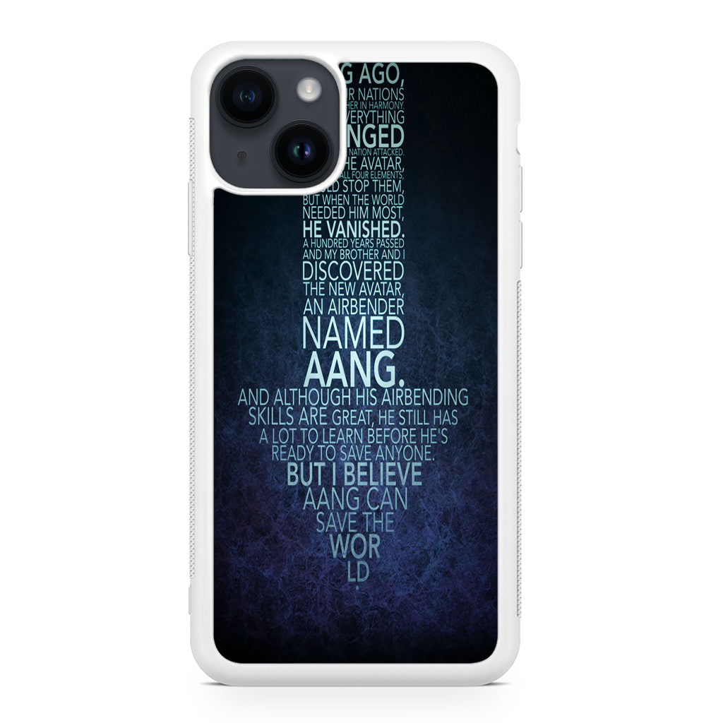 Avatar Quotes iPhone 14 / 14 Plus Case