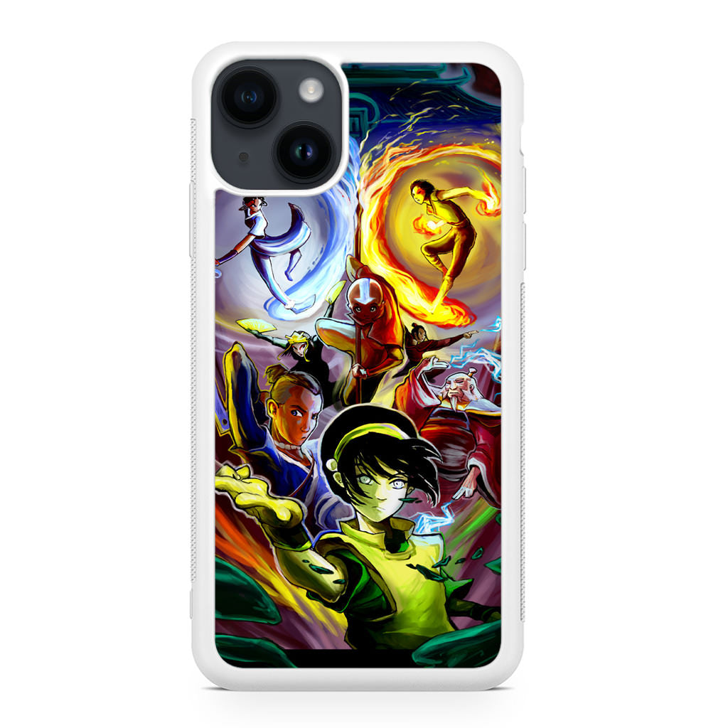 Avatar The Last Airbender Characters iPhone 14 / 14 Plus Case