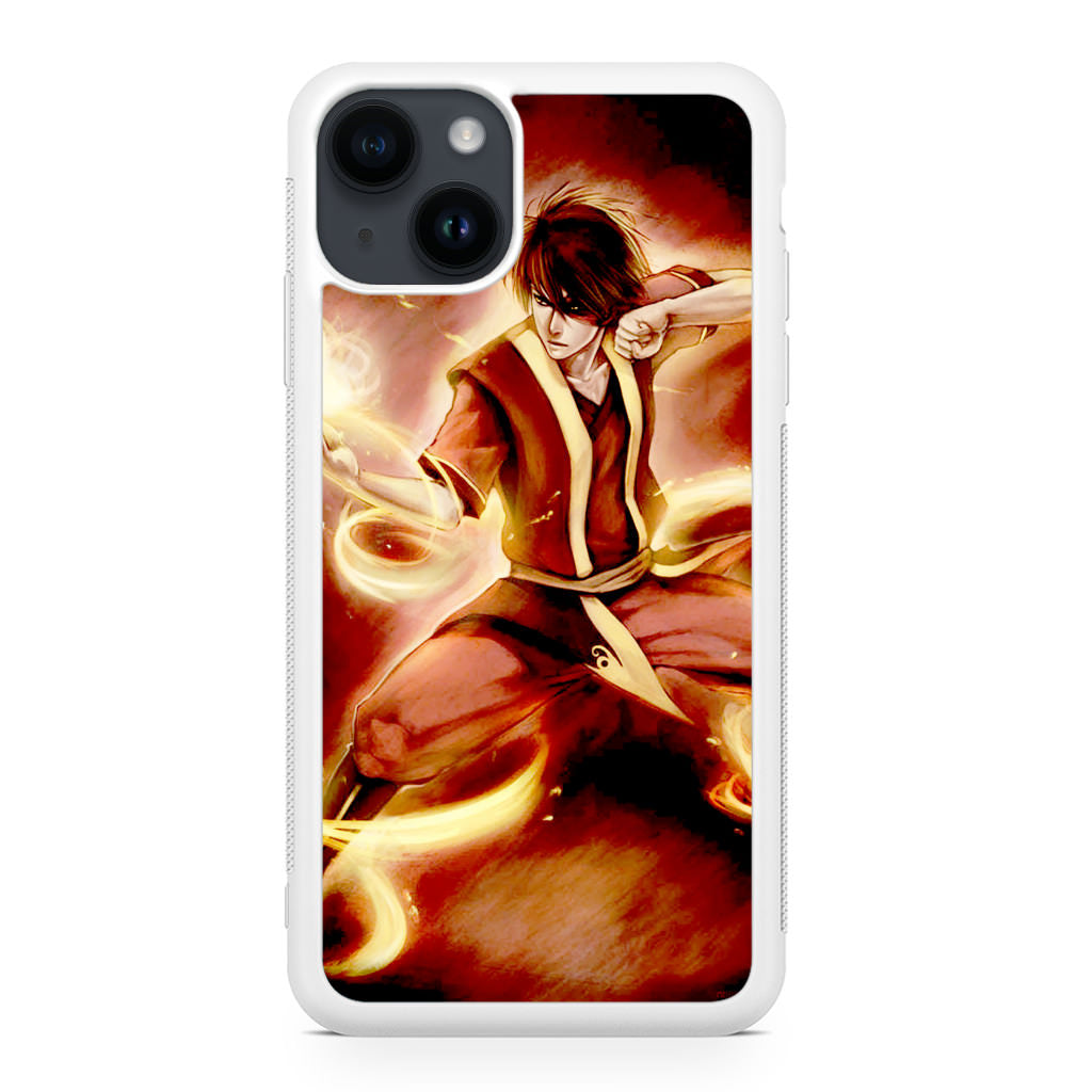 Avatar The Last Airbender Prince Zuko iPhone 14 / 14 Plus Case