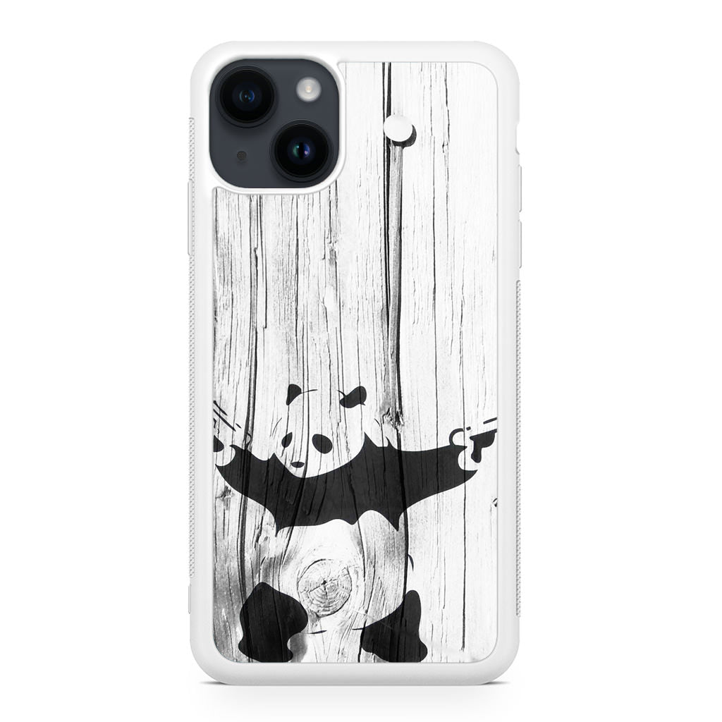 Banksy Graffiti Panda iPhone 14 / 14 Plus Case