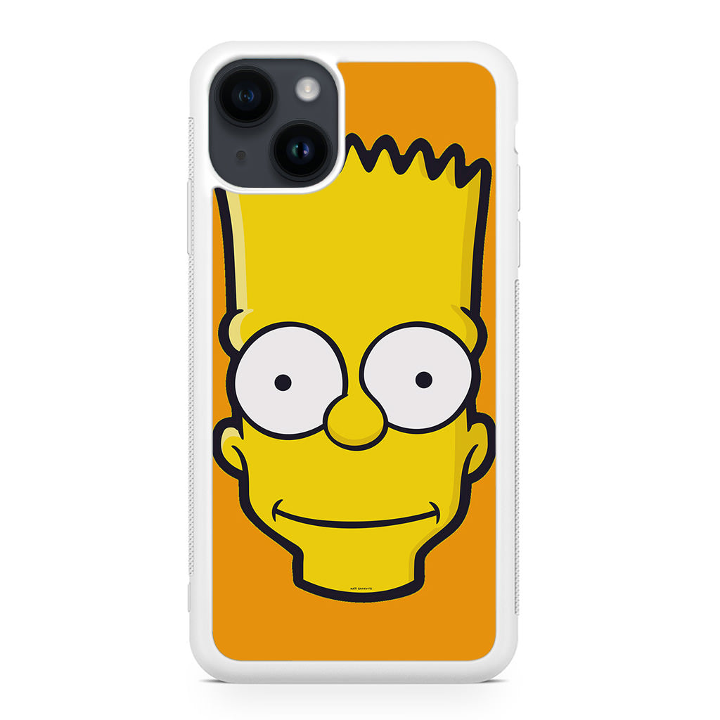 Bart Yellow Face iPhone 14 / 14 Plus Case