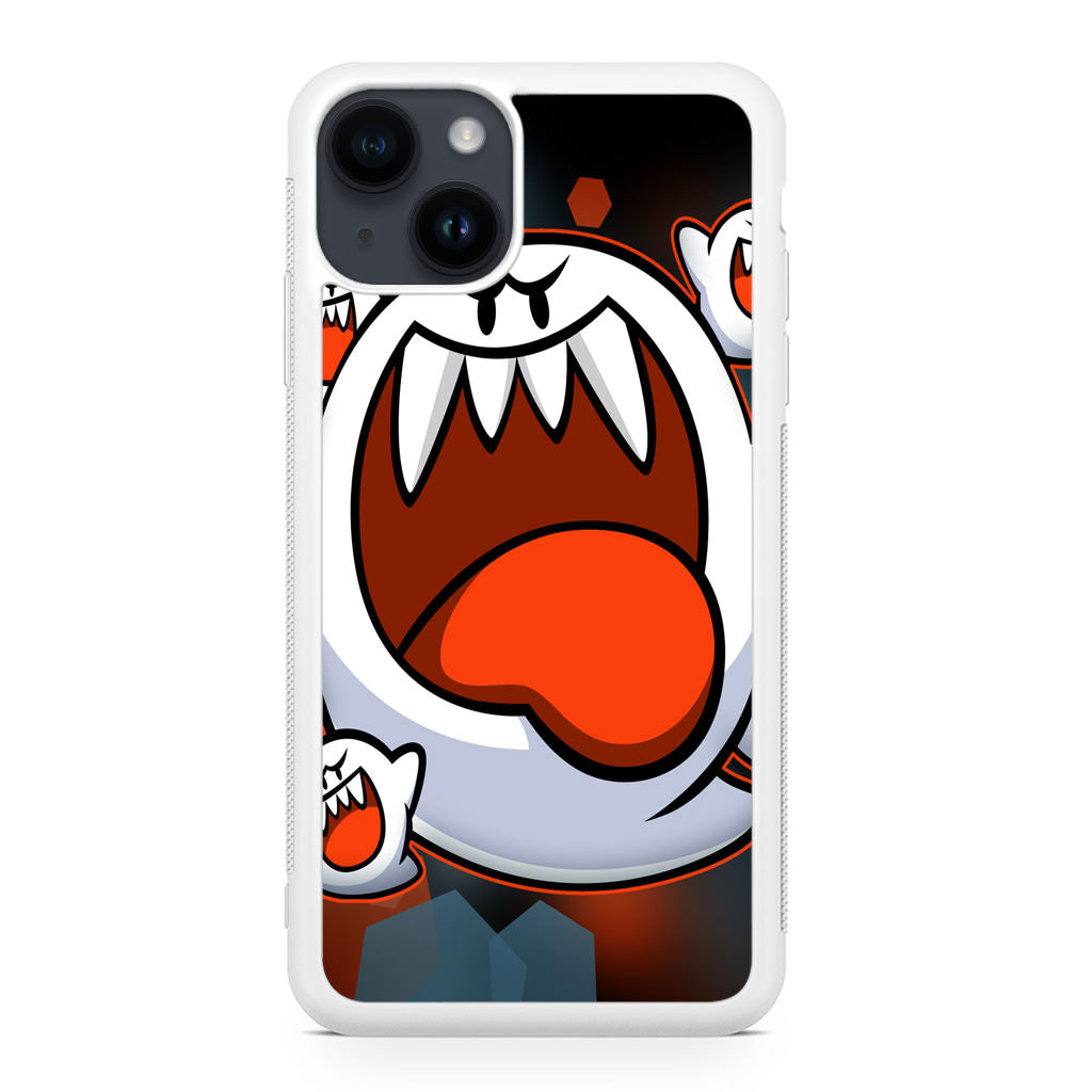 Boo Ghost Cartoon  iPhone 14 / 14 Plus Case