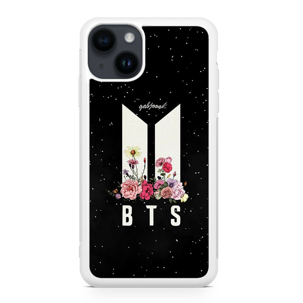 BTS Flower iPhone 14 / 14 Plus Case