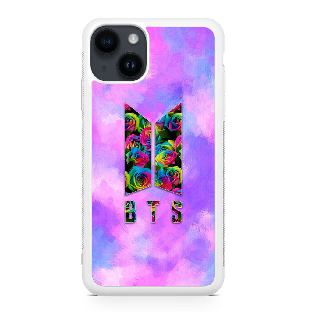 BTS Flower Logo iPhone 14 / 14 Plus Case