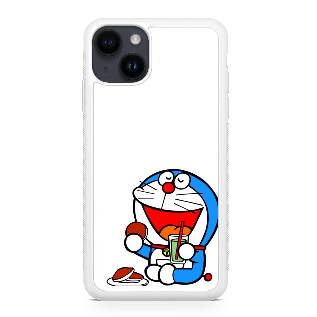 Doraemon Minimalism iPhone 14 / 14 Plus Case