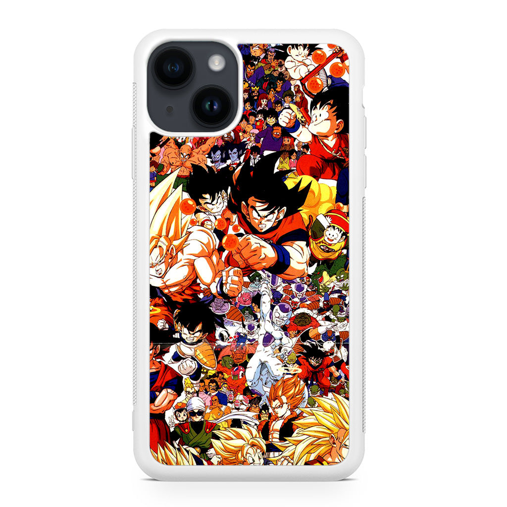 Dragon Ball All Characters iPhone 14 / 14 Plus Case